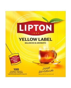 Lipton FGS Yellow Label (100 zakjes, zonder envelop)