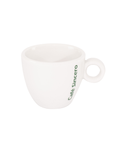 Café Sincero Espressokop wit 8 cl.