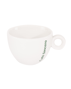 Café Sincero Cappuccinokop wit 20 cl.