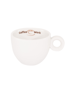 C@W Koffiekop wit 15 cl. (nieuw)