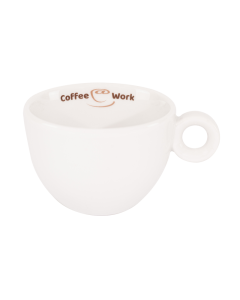 C@W Cappuccinokop wit 20 cl. (nieuw)