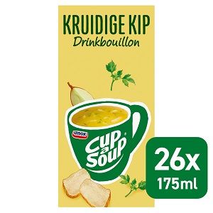 Cup a Soup Drinkbouillon Kruidige kip sachets (175 ml)