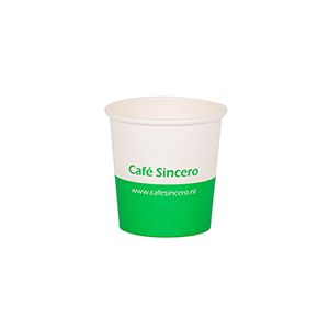 Café Sincero kartonnen espresso bekers 120cc (1000 st.)